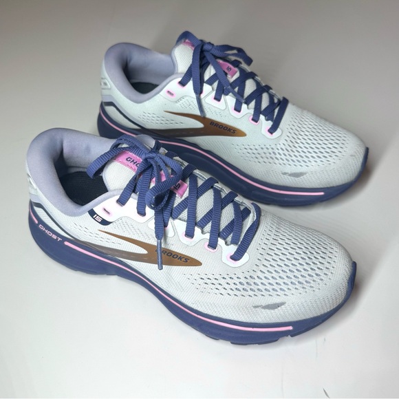Brooks Women’s Ghost 15 Athletic Running Sneakers Size- 8 M - Picture 5 of 10
